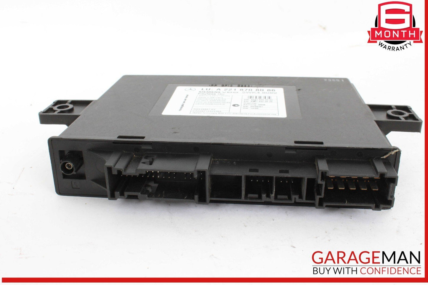 07-10 Mercedes W221 S550 S400 Keyless Go Control Module 2218702392 OEM