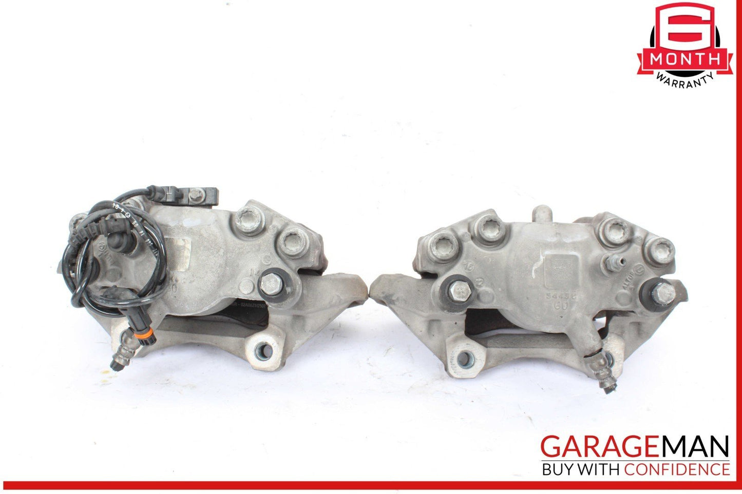 10-18 Mercedes W212 E350 Front Brake Calipers Left and Right Set Of 2 Pc