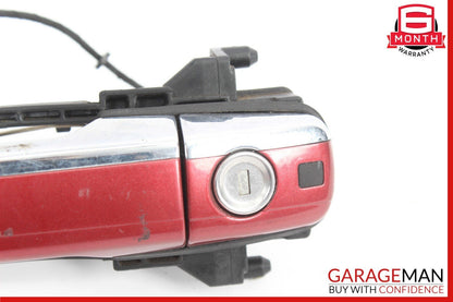 98-03 Mercedes W208 CLK320 CLK430 Front Left Side Exterior Door Handle Red