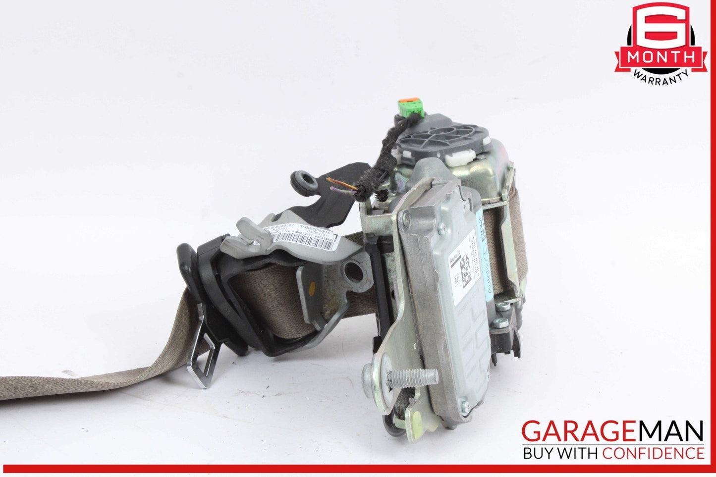 10-13 Mercedes W207 E350 E550 Coupe Front Left Side Seatbelt Seat Belt Beige