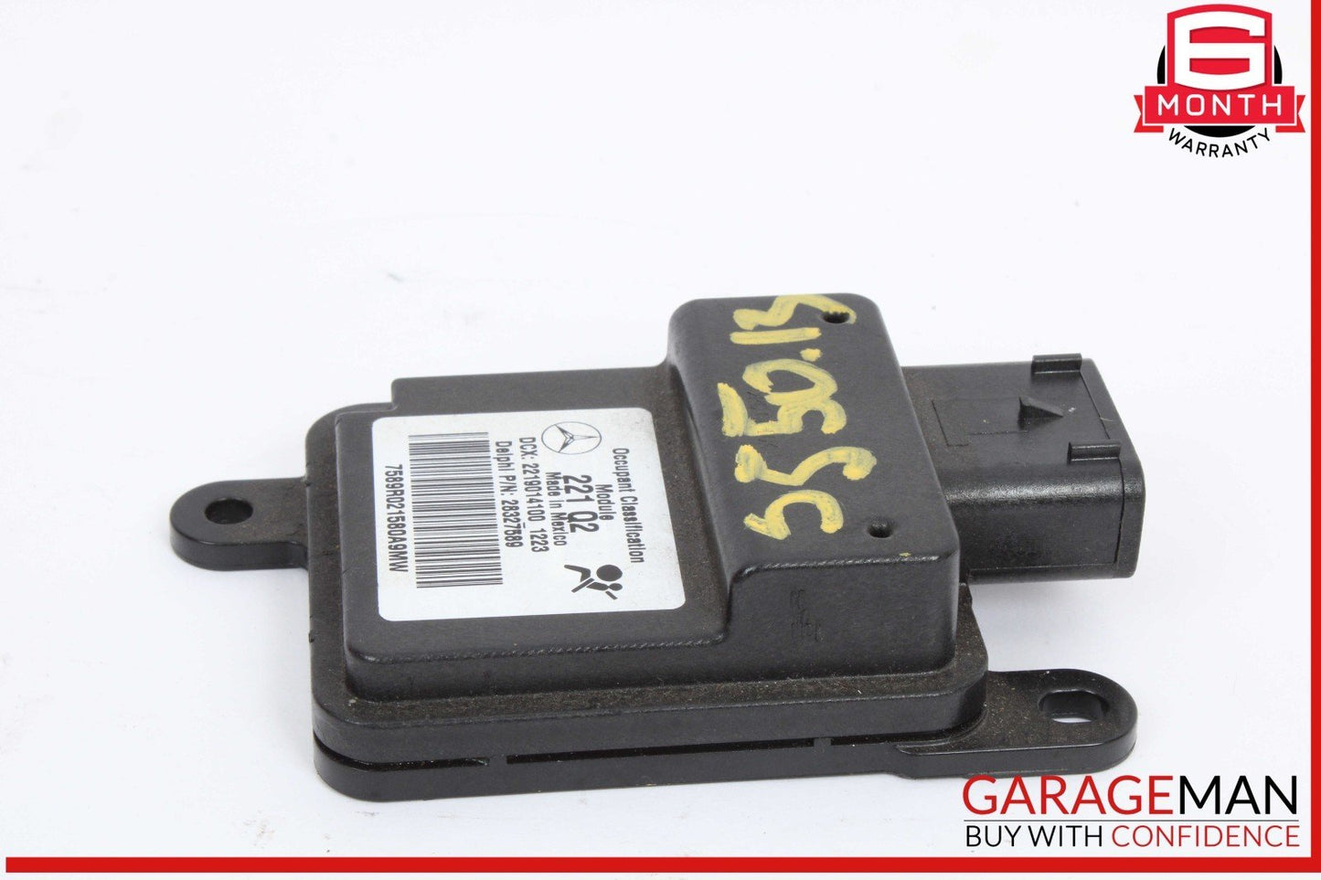 10-13 Mercedes W221 S550 Front Right Side Occupant Seat Module Sensor OEM