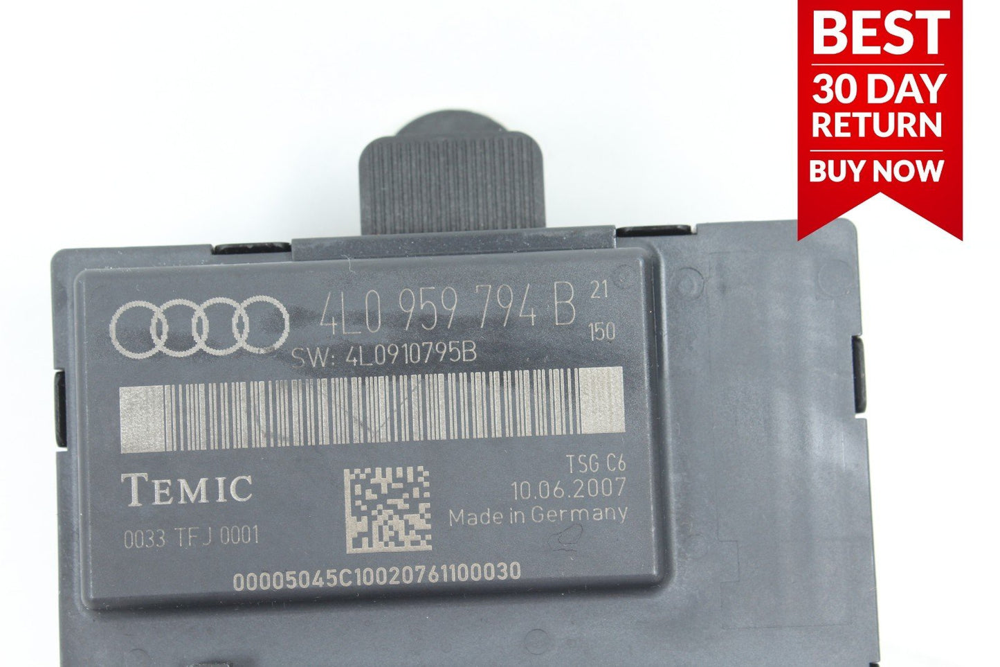 07-09 AUDI Q7 REAR RIGHT PASSENGER SIDE DOOR WINDOW CONTROL MODULE A110 OEM