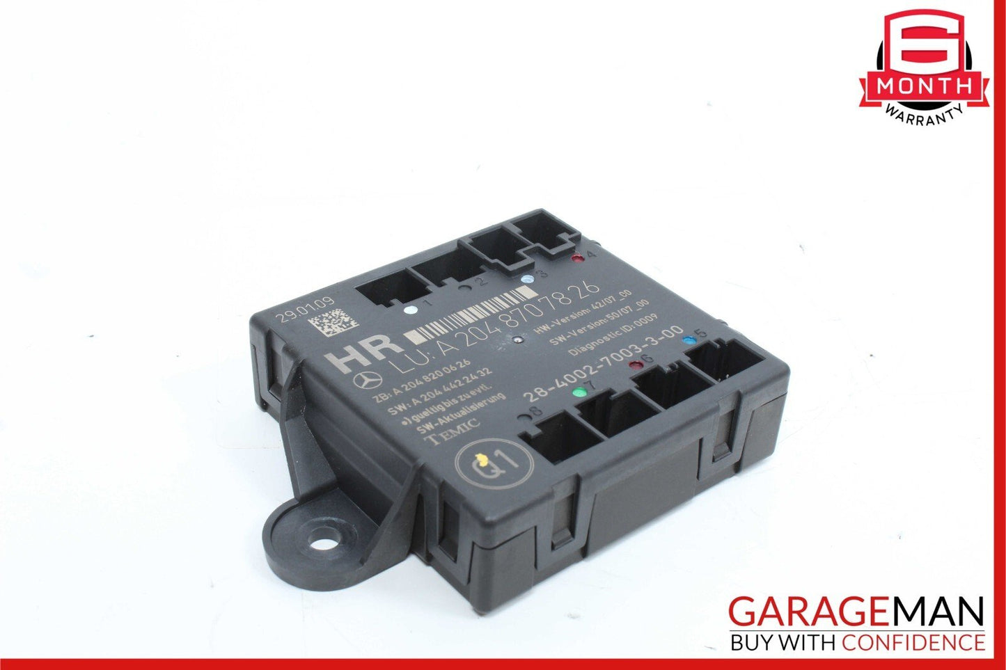 08-18 Mercedes W204 C300 CLS500 Rear Right Side Door Control Module OEM