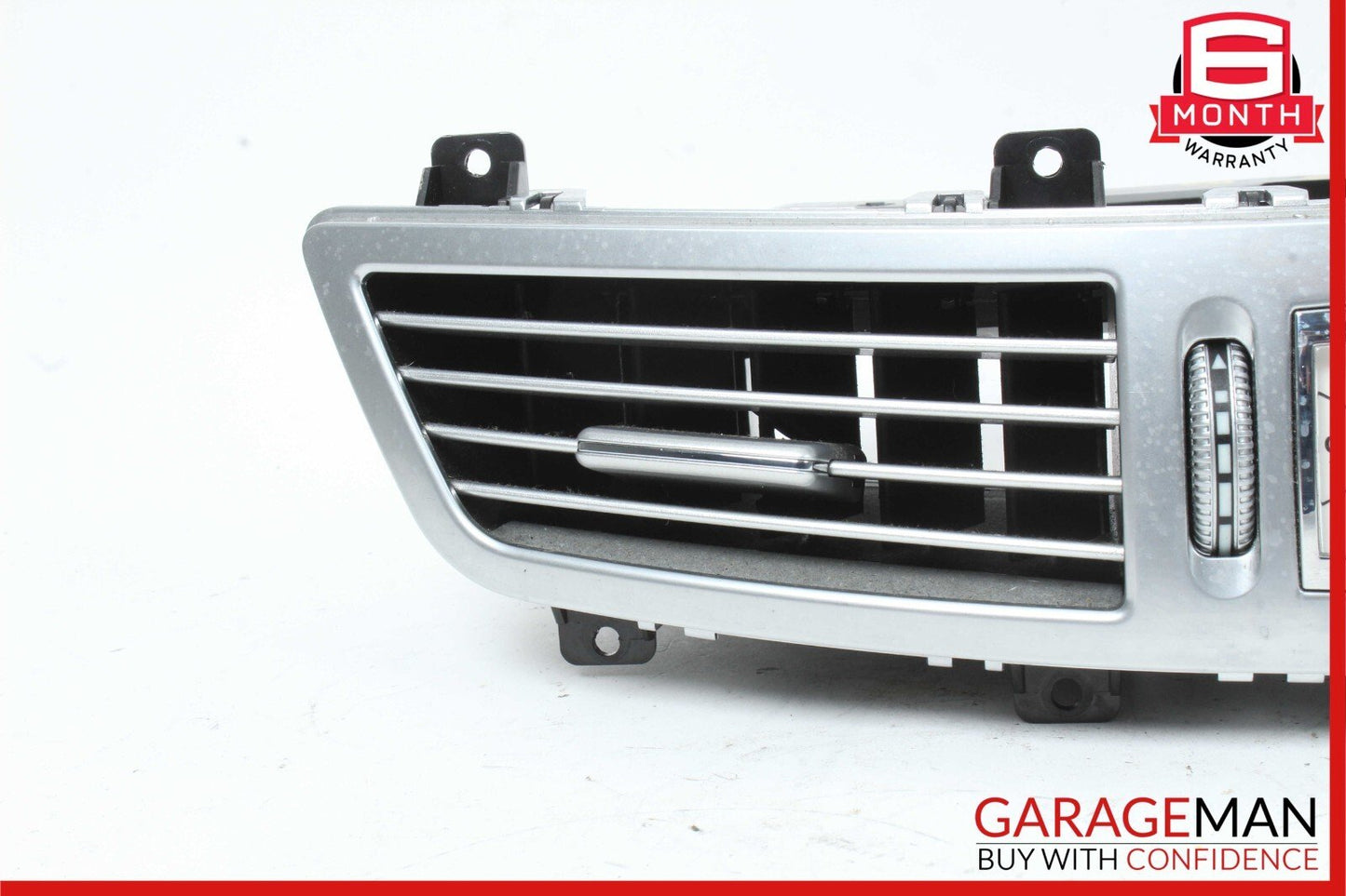 07-13 Mercedes W221 S550 Center Dash A/C Air Vent Trim Clock Assembly OEM