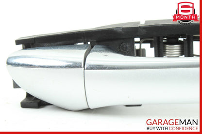 03-09 Mercedes W211 E350 E55 AMG Rear Right Side Exterior Door Handle Silver OEM