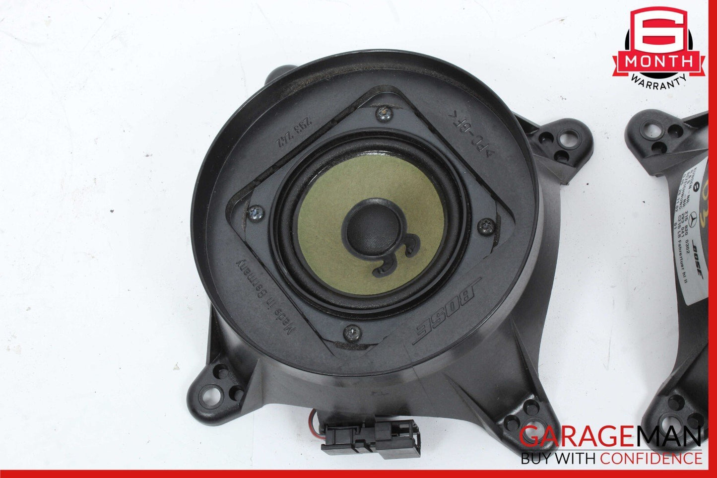 00-06 Mercedes W215 CL55 AMG Rear Right & Left Door Speaker Tweeter Speakers Set