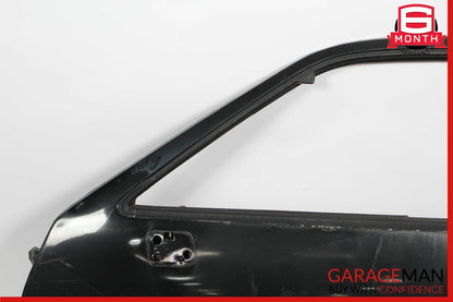 84-91 Porsche 928 Front Left Side Exterior Door Shell Panel Black OEM