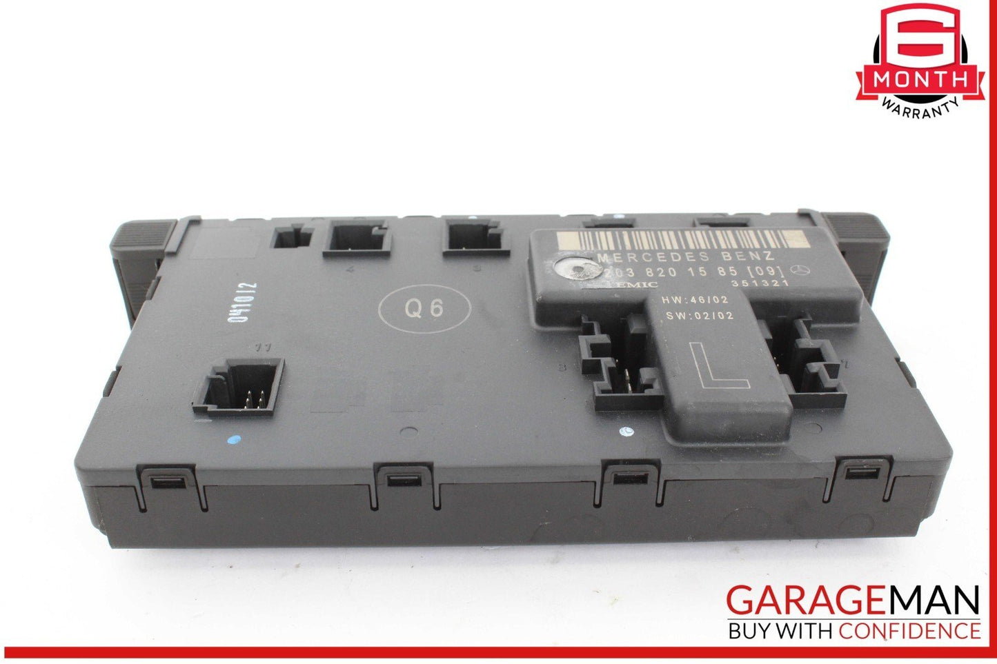 01-07 Mercedes W203 C230 Front Left Side Door Control Module 2038201585 OEM