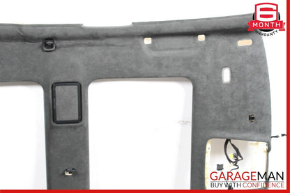 10-13 Mercedes W221 S63 AMG Panoramic Roof Ceiling Headliner Trim Suede Black