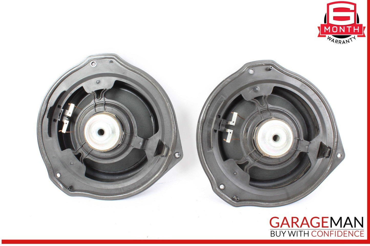 08-14 Mercedes W204 C250 Front Right & Left Door Sound Speakers Set of 2 OEM