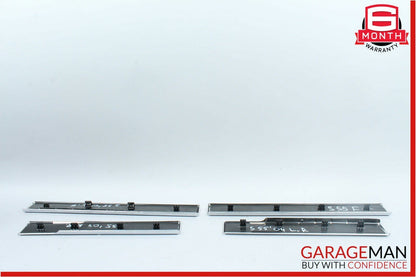 00-06 Mercedes W220 S500 S55 AMG Front & Rear Door Step Sill Sills Set of 4 Pc