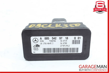 08-11 Mercedes W209 CLK350 SLK350 Yaw Turn Rate Sensor Module 0055429718 OEM