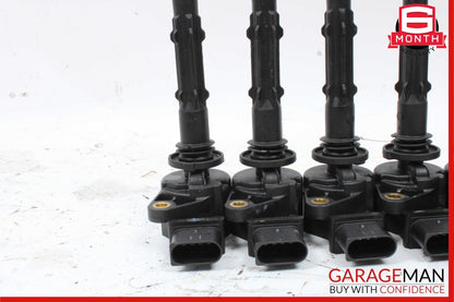 05-13 Mercedes R171 SLK300 C300 M272 Ignition Coil Spark Plug Set of 6 Pc OEM