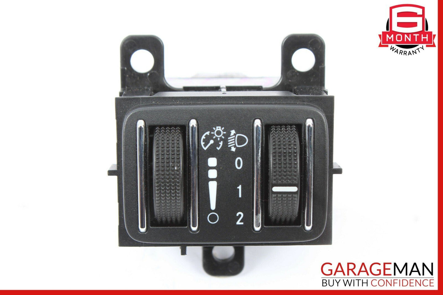 14-17 Maserati Ghibli Dash Headlight Ambient Light Switch Adjustment Control OEM