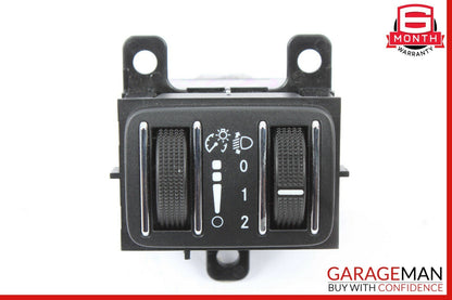 14-17 Maserati Ghibli Dash Headlight Ambient Light Switch Adjustment Control OEM