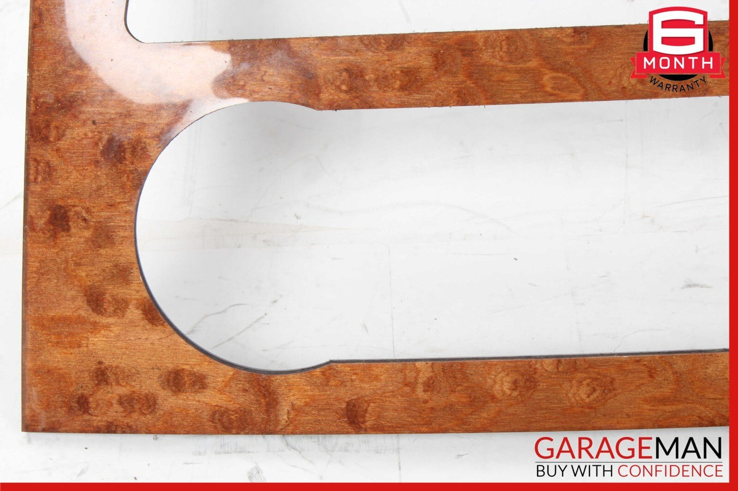06-12 Mercedes W164 ML320 GL450 ML350 Center Console Control Trim Bezel Wood OEM