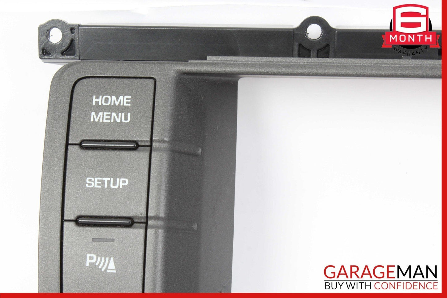 12-13 Range Rover Evoque Front Display Surround Trim Bezel w/ Control Switch OEM