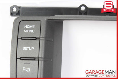12-13 Range Rover Evoque Front Display Surround Trim Bezel w/ Control Switch OEM