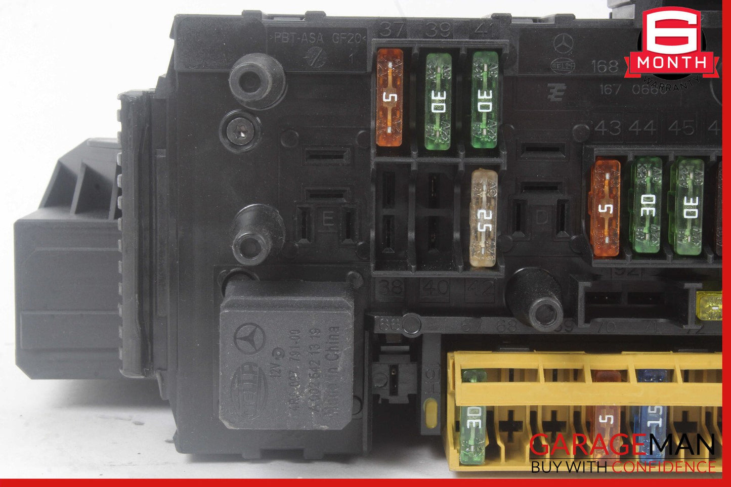 12-14 Mercedes W204 C250 C300 C350 Rear Fuse Relay Box Module 2049060205 OEM