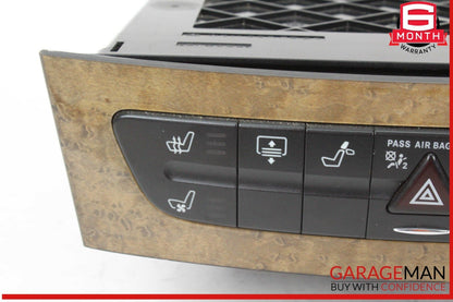 03-09 Mercedes W211 E550 E350 CLS500 Hazard Switch Control Panel 2116800552 OEM