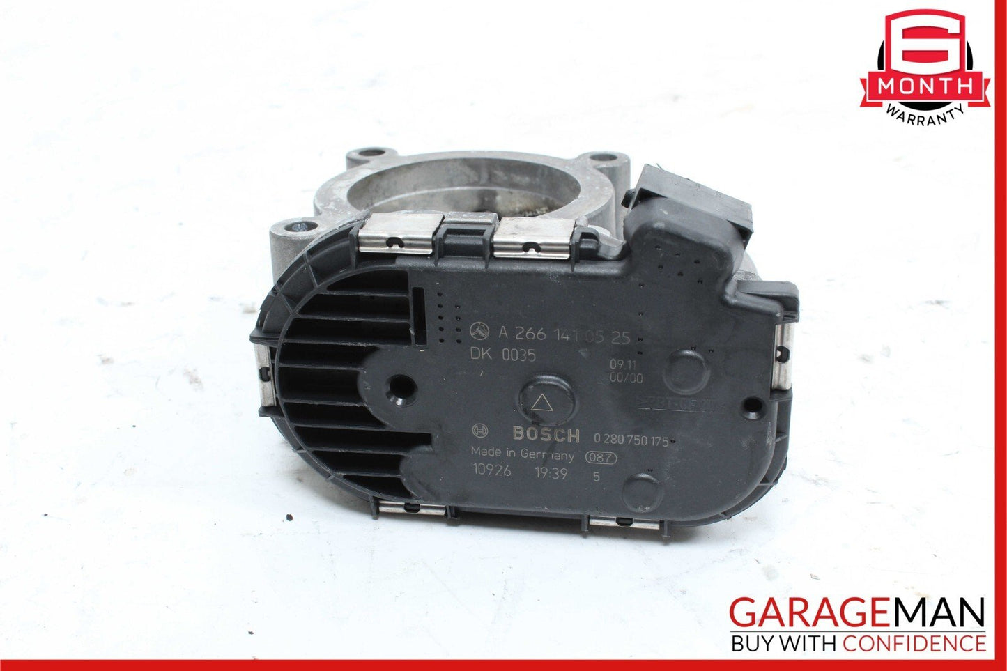 10-16 Mercedes W204 C250 SLK250 M271 Engine Throttle Body 2661410525 OEM