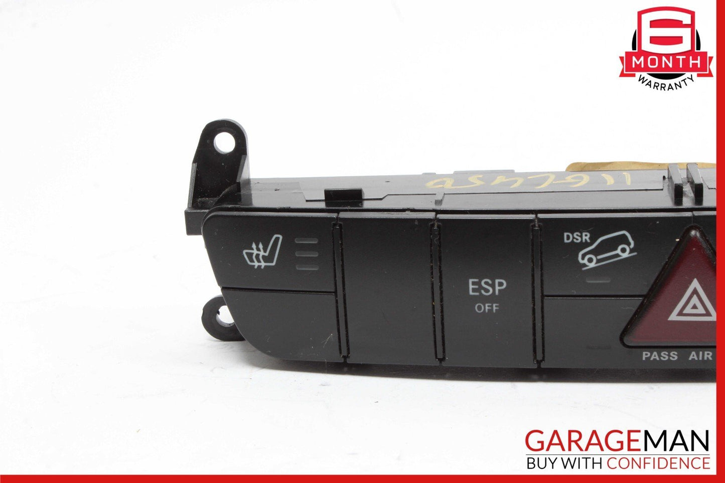 06-12 Mercedes X164 GL450 GL550 Hazard Light Control Switch Panel Module Unit