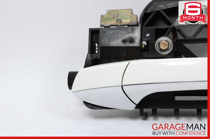 07-13 Mercedes W221 S550 S600 S63 AMG Rear Left Side Exterior Door Handle White