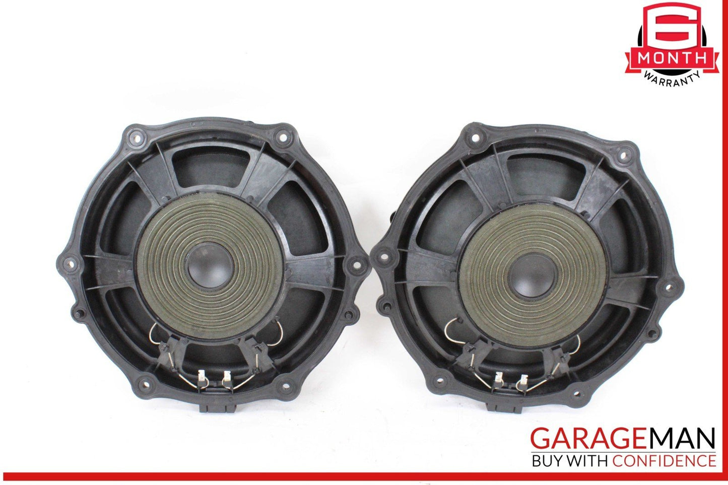 10-18 Porsche Cayenne 958 AWD Front Left & Right Side Door Sound Speaker Set OEM