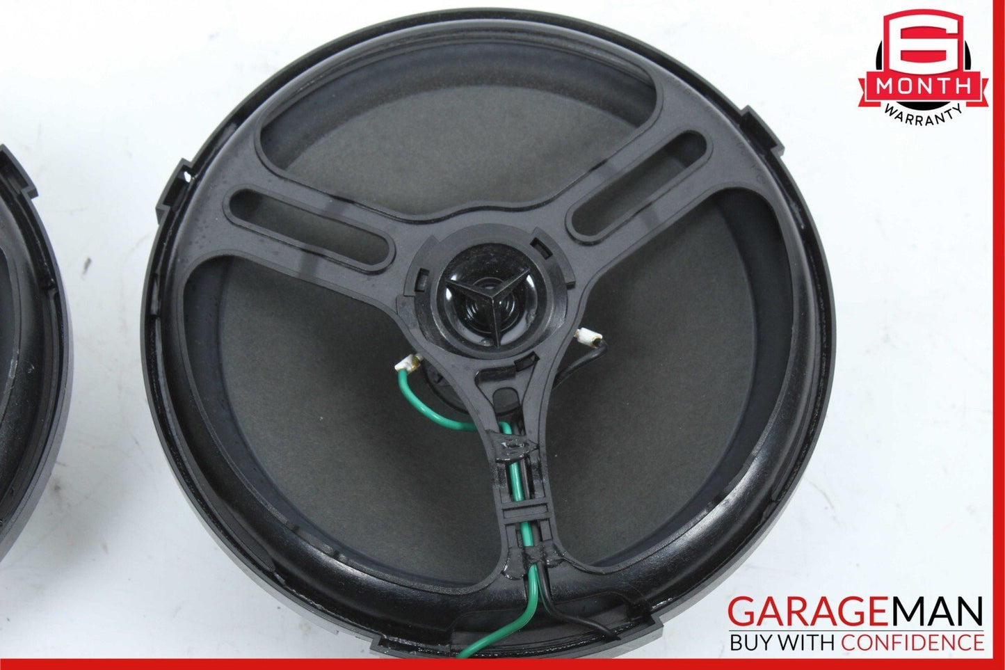 08-11 Mercedes W204 C300 C350 Rear Right & Left Side Door Sound Speakers Set OEM