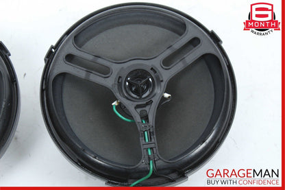 08-11 Mercedes W204 C300 C350 Rear Right & Left Side Door Sound Speakers Set OEM