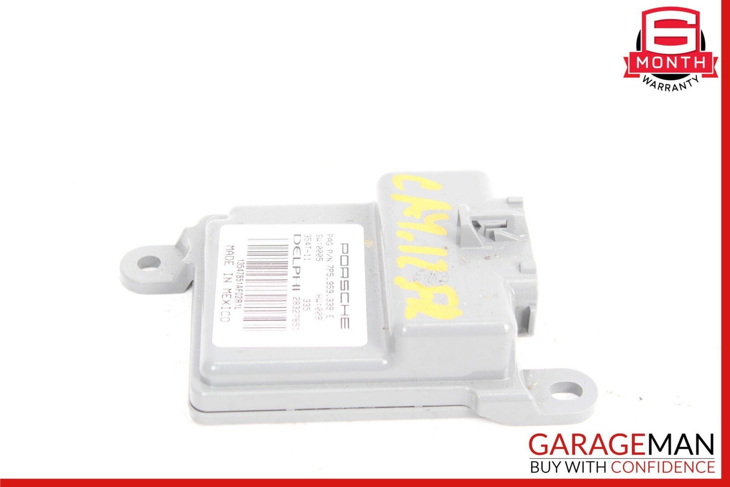 11-18 Porsche Cayenne Turbo S 958 Front Right Seat Occupancy Module OEM