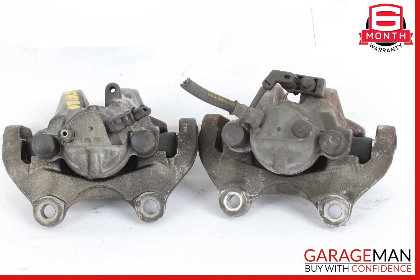 07-12 Mercede R230 SL550 Rear Left & Right Brake Caliper Calipers Set OEM