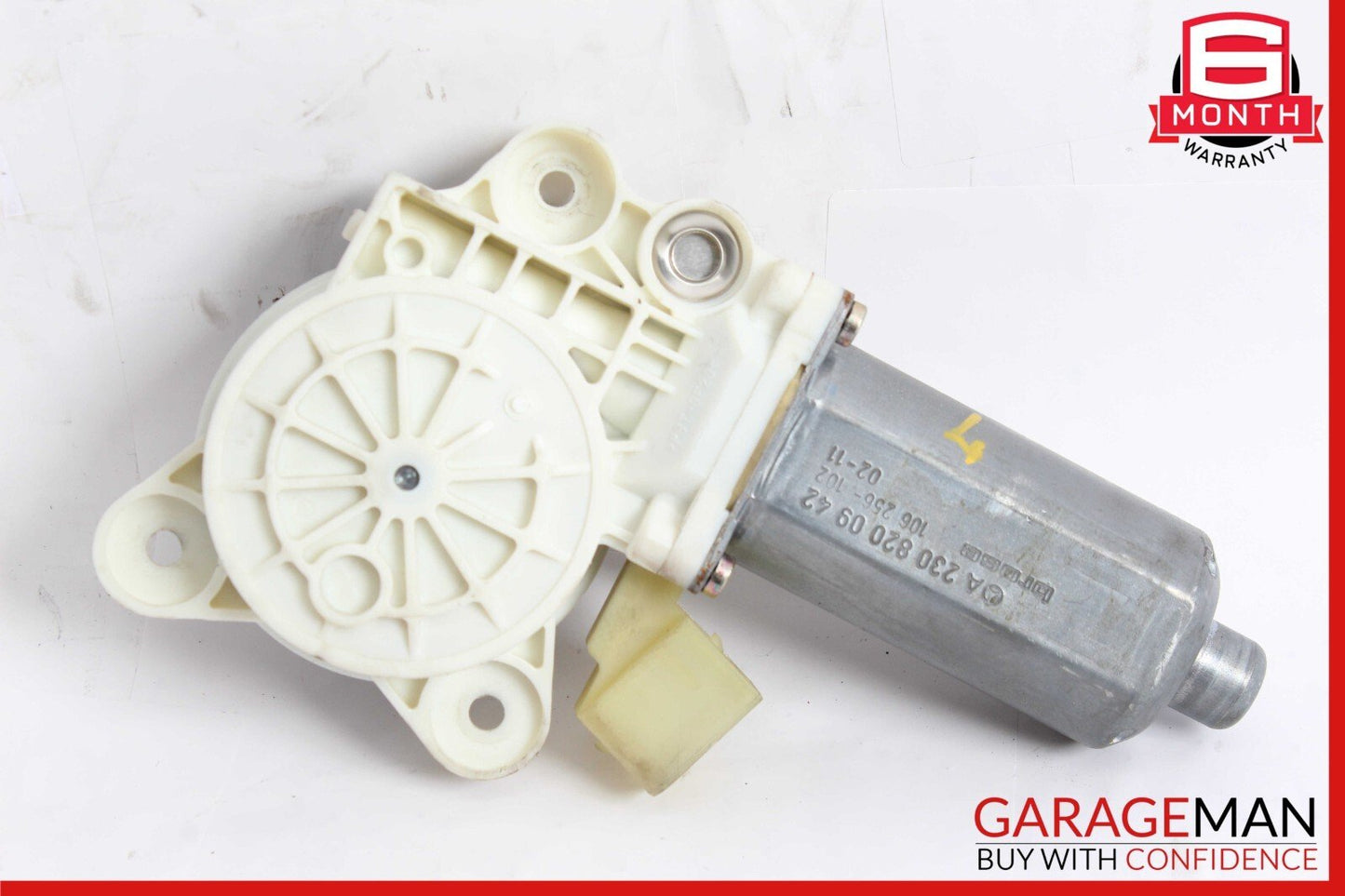 03-11 Mercedes R230 SL500 SL550 SL65 AMG Front Left Side Window Regulator Motor