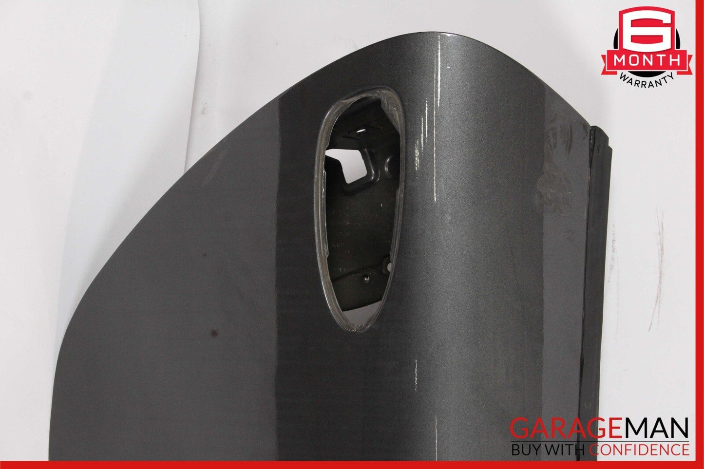05-12 Porsche Boxster 987 Front Right Side Exterior Door Shell Frame Slate Gray