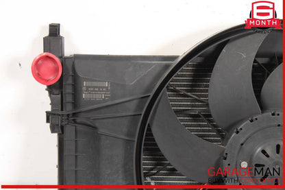05-09 Mercedes W203 C320 Engine Cooling Radiator AC A/C Condenser Assembly OEM