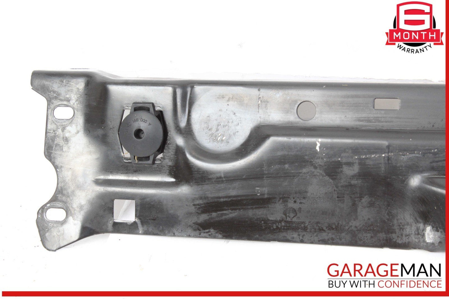 08-14 Mercedes W204 C250 C350 C280 Upper Radiator Core Support Bar Black OEM