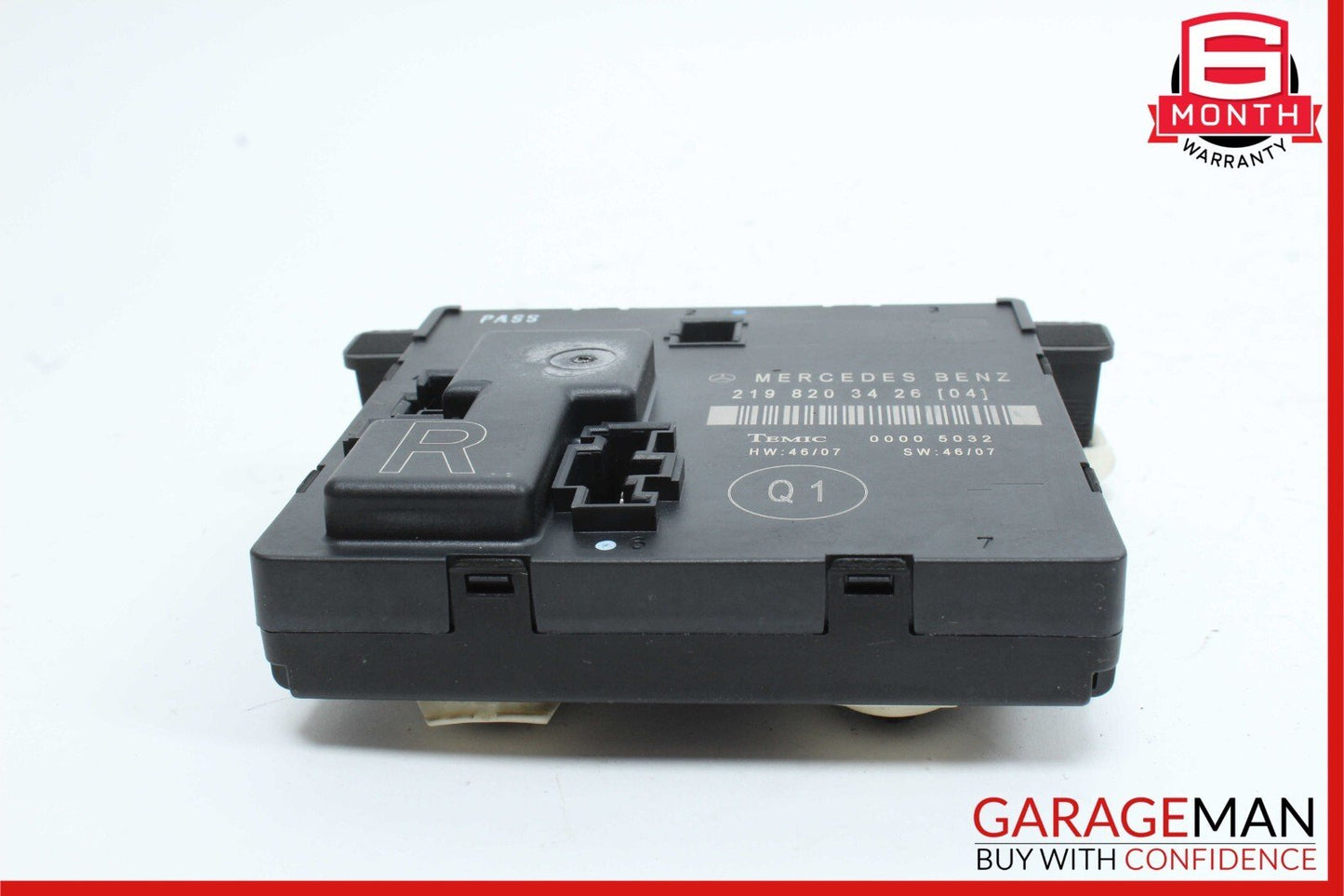 06-11 Mercedes W219 CLS500 CLS550 Rear Right Door Control Module 2198203426 OEM