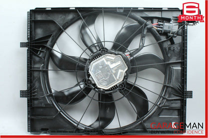 18-19 Mercedes W213 E300 E400 Radiator Cooling Fan Motor Electric Shroud OEM