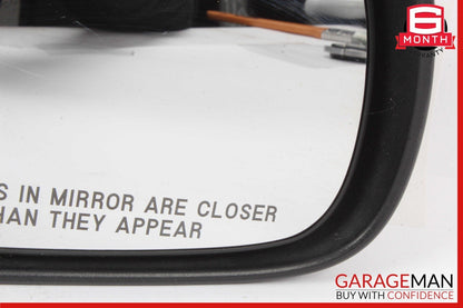 11-12 Nissan Leaf Front Right Passenger Side Door Rear View Mirror Red OEM