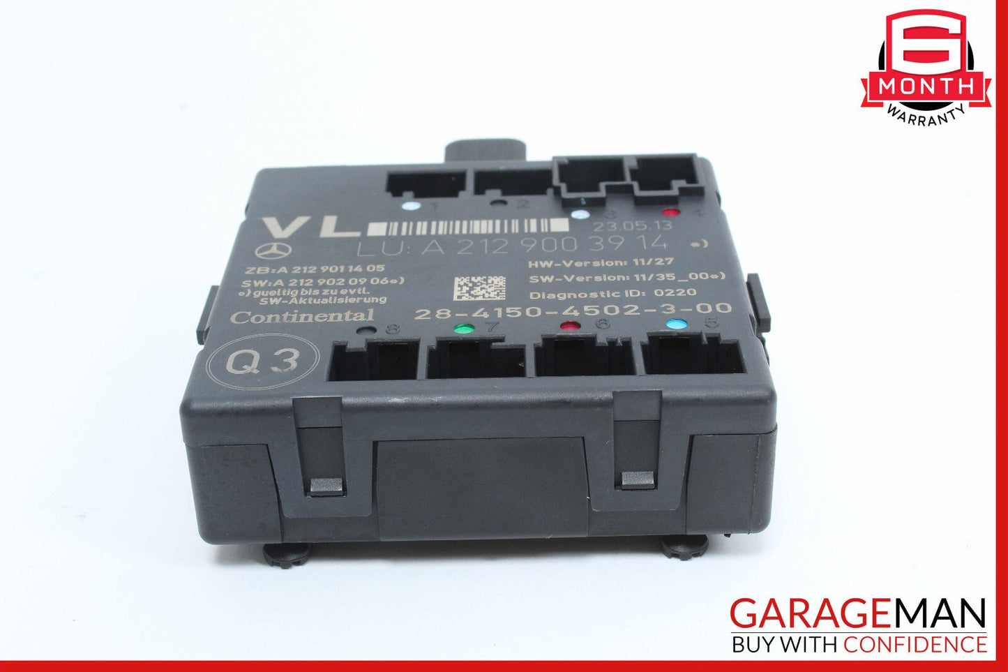 08-18 Mercedes R172 SLK250 C250 CLS550 Front Left Side Door Control Module OEM