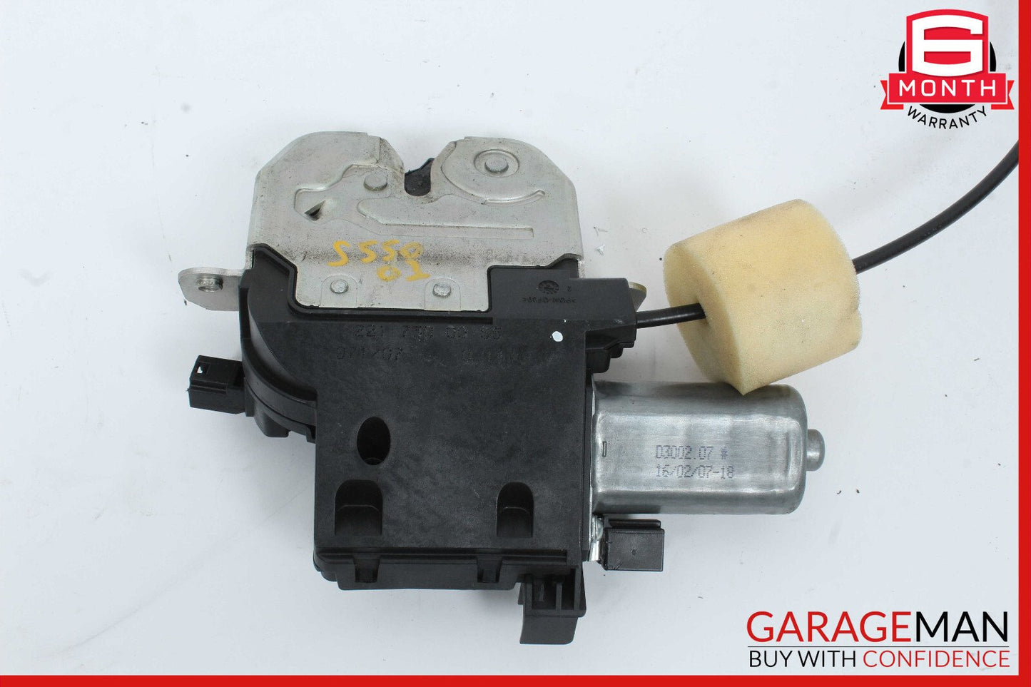07-14 Mercedes W221 S400 CL65 AMG Rear Trunk Lid Latch Lock Actuator Unit OEM