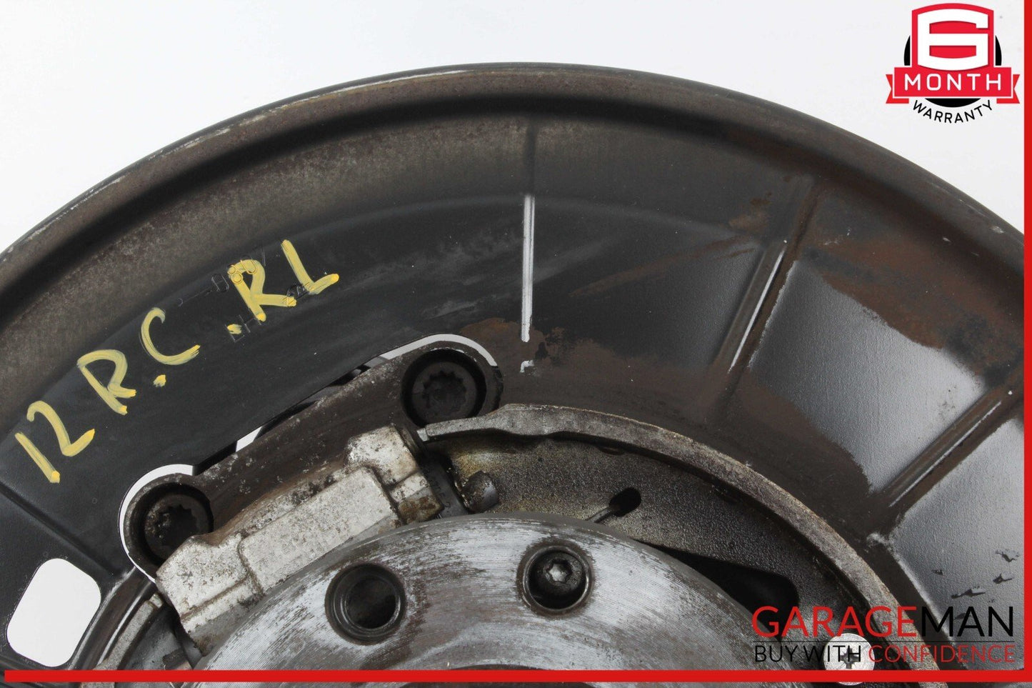 11-14 Porsche Cayenne S 958 Rear Left Side Driver Knuckle Spindle OEM