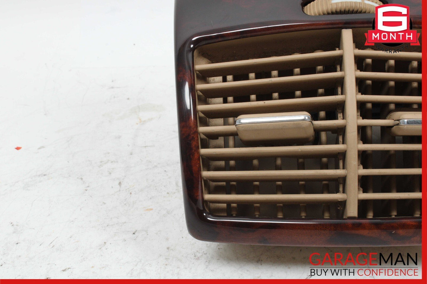 00-06 Mercedes W220 S55 AMG S500 Center Console Rear Air Vent 2208300654 OEM