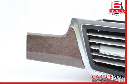 10-13 Mercedes W212 E350 Dashboard Dash AC A/C Air Vent Center Trim Assembly