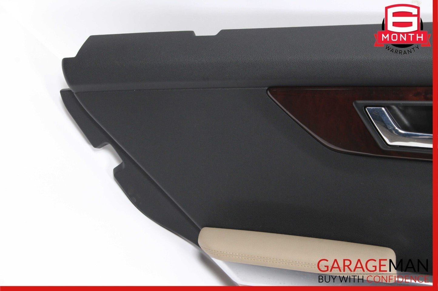 10-15 Mercedes X204 GLK350 Rear Left Side Interior Door Panel Assembly Brown