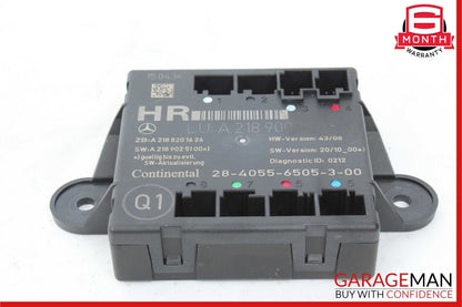 08-18 Mercedes W204 C250 CLS550 Rear Right Side Door Control Module Unit OEM