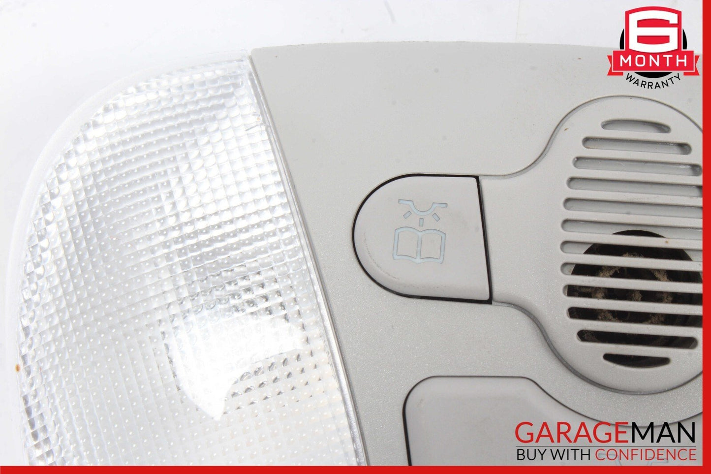 05-12 Mercedes R230 SL550 Front Top Upper Overhead Dome Reading Map Light Gray