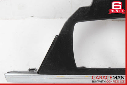 12-19 Mercedes X166 GL450 ML400 GLS550 Center Console Bezel Trim Black OEM