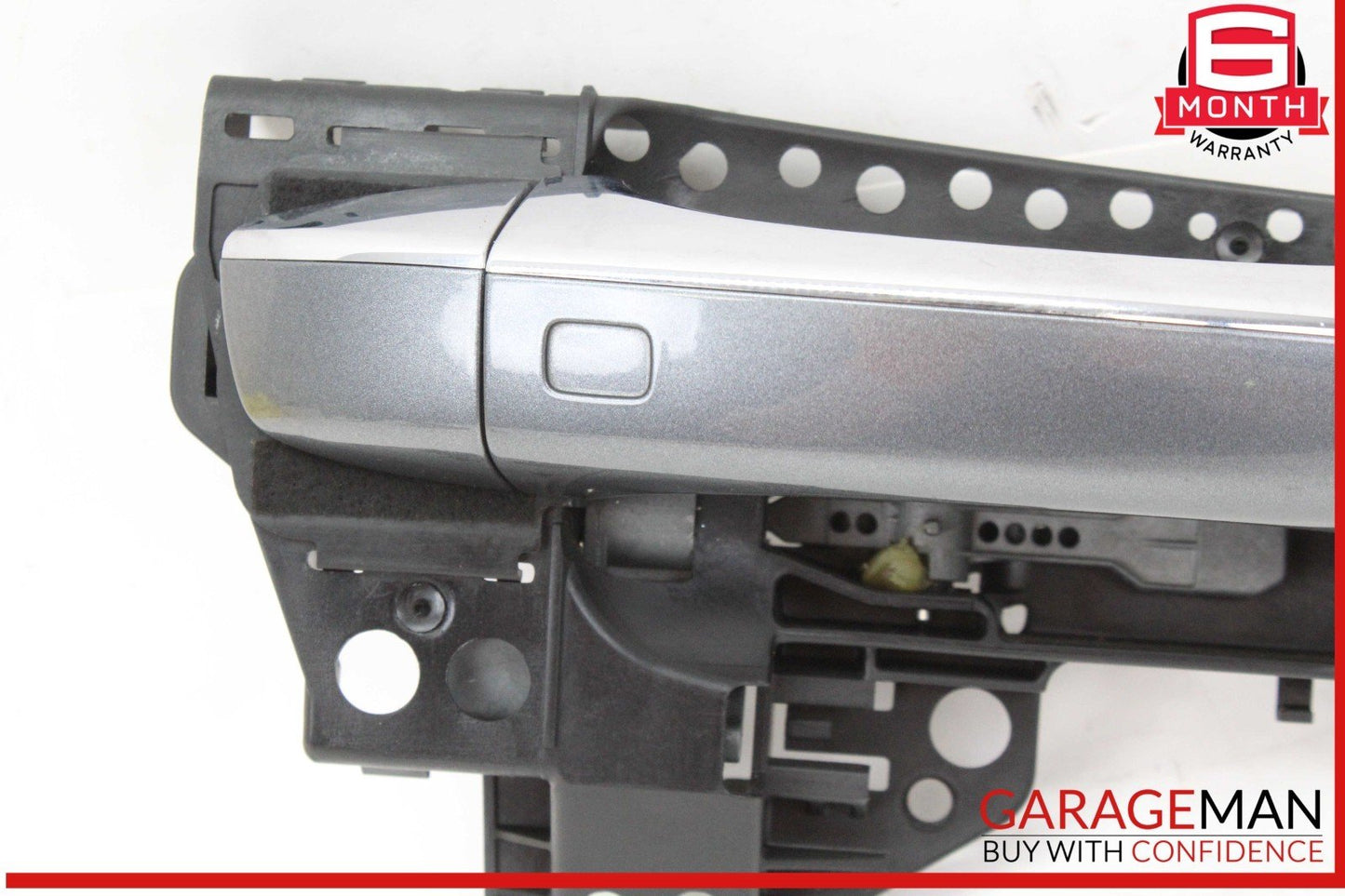 11-18 Audi A8 Rear Right Passenger Side Exterior Door Handle Gray 4H0839886 OEM