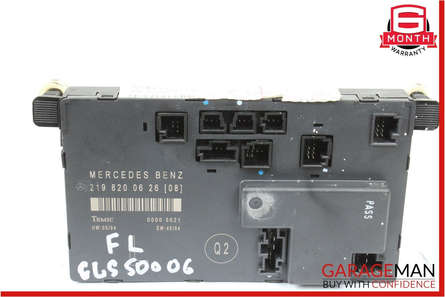 06-11 Mercedes W219 CLS500 Front Left Door Controller Module Unit
